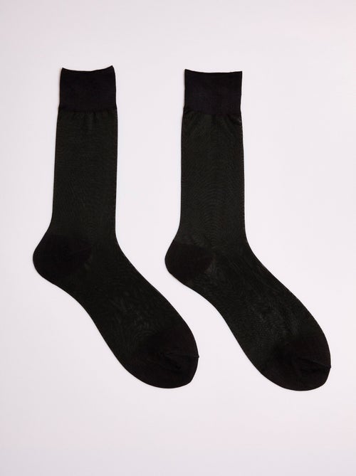 Chaussettes voile unies - AFIBEL - Kiabi
