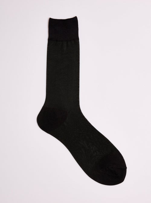 Chaussettes voile unies - AFIBEL - Kiabi