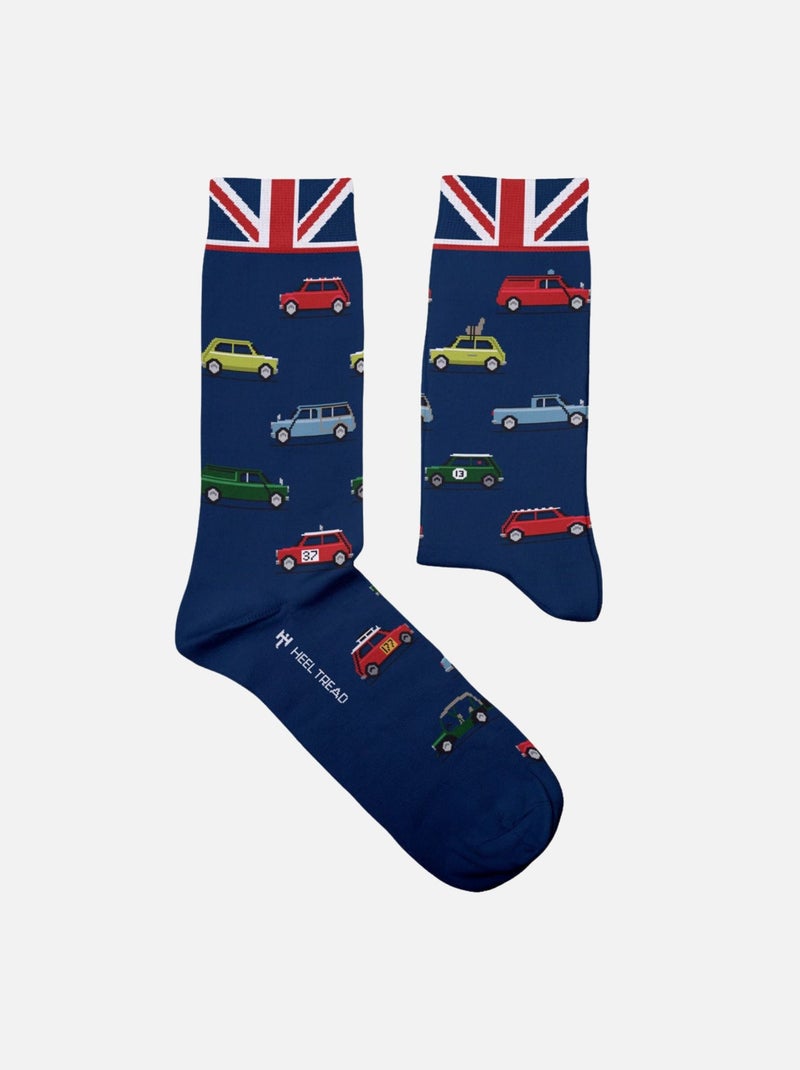 Chaussettes Voiture Mini Bleu - Kiabi