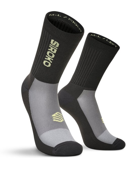 Chaussettes vtt mi-mollet cyclisme homme et femme mtb shred gray - Kiabi Chaussettes vtt mi-mollet cyclisme homme et femme mtb shred gray - Kiabi