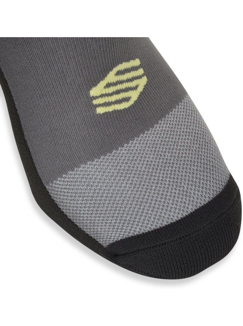 Chaussettes vtt mi-mollet cyclisme homme et femme mtb shred gray Blanc Gris - Kiabi