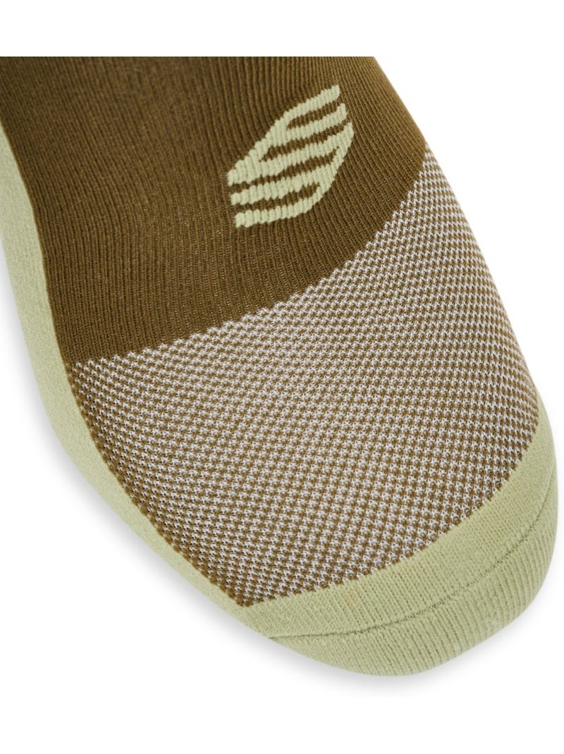 Chaussettes vtt mi-mollet cyclisme homme et femme mtb shred matcha Vert - Kiabi