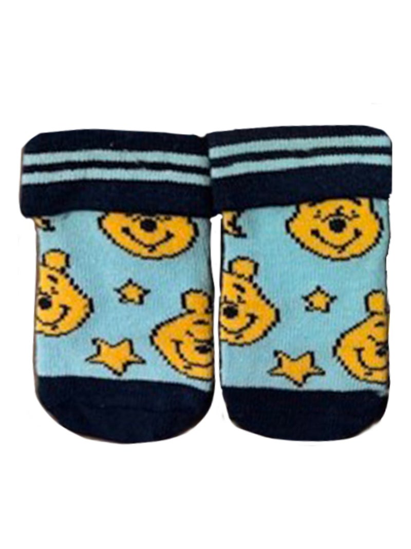 Chaussettes WINNIE Etoile x2 Les Chatounets Bleu - Kiabi
