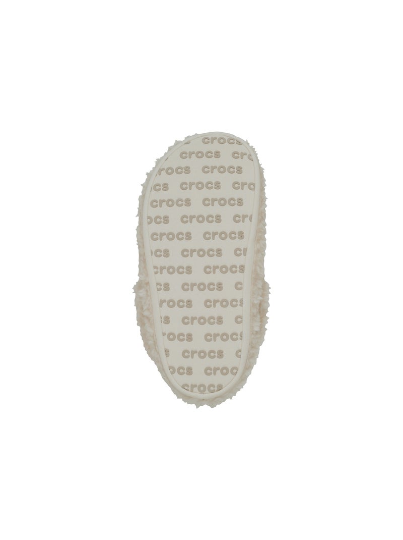 Chausson à Enfiler Crocs Enfant Classic Cozzy Slipper Beige - Kiabi