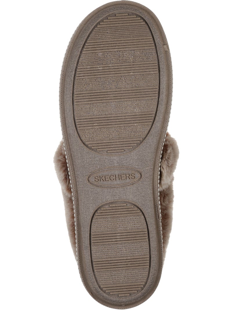 Chausson à enfiler skechers Marron - Kiabi