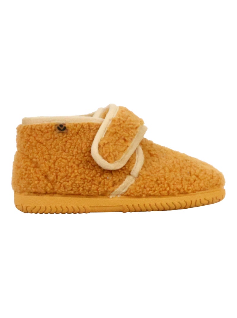 Chausson à Scratch Enfant Victoria Jaune - Kiabi