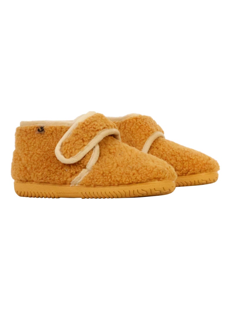 Chausson à Scratch Enfant Victoria Jaune - Kiabi