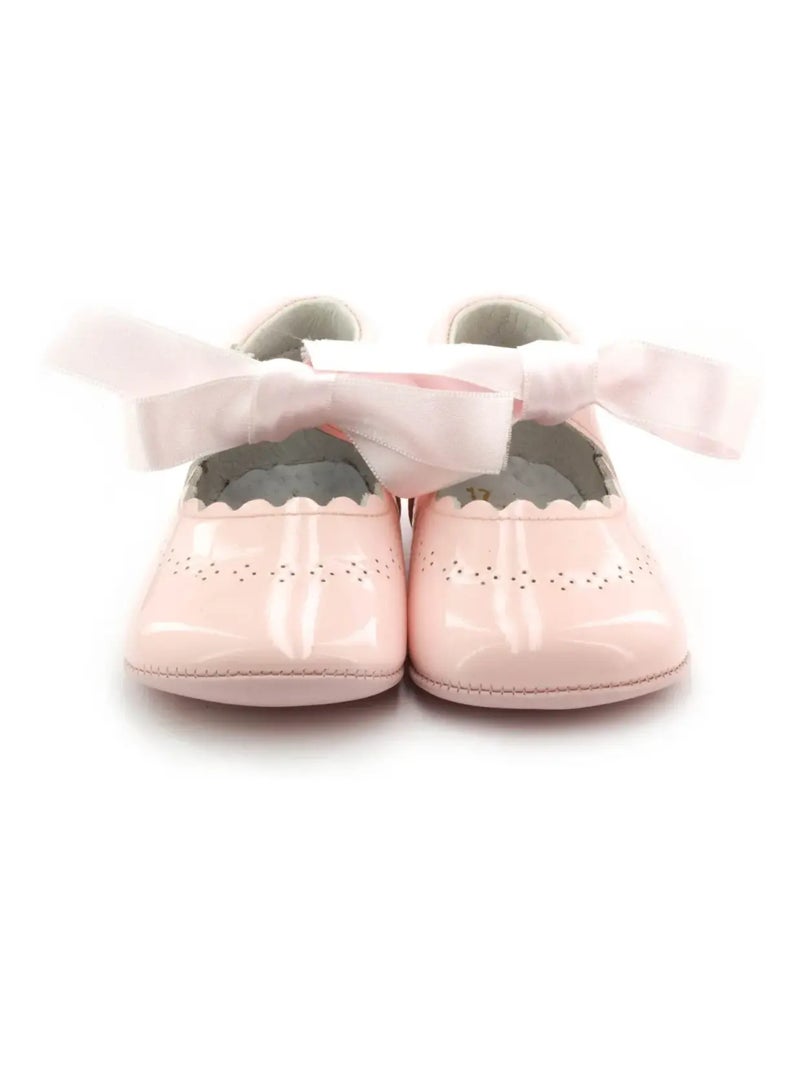 Chausson Bébé Fille En Cuir - Boni Clémence Rose - Kiabi