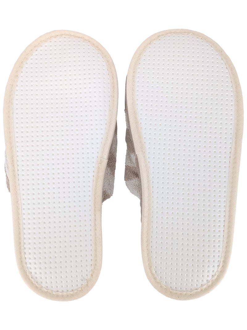 Chausson de bain ZEBRA SOFT Beige - Kiabi