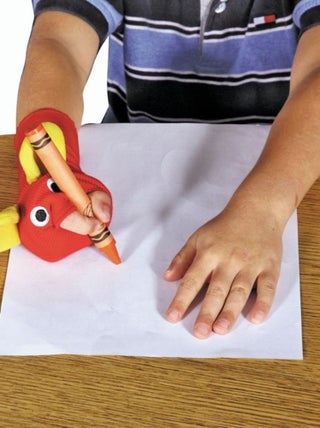 Chausson d'écriture droitier