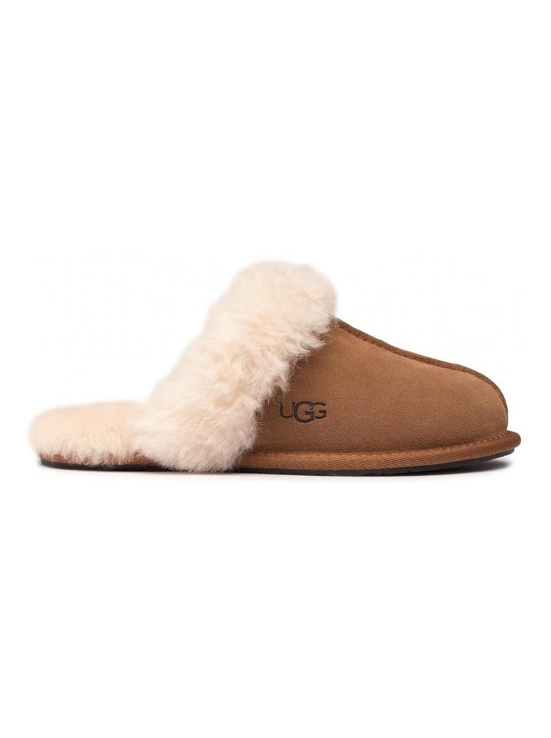 Chausson en Mouton ugg Marron - Kiabi