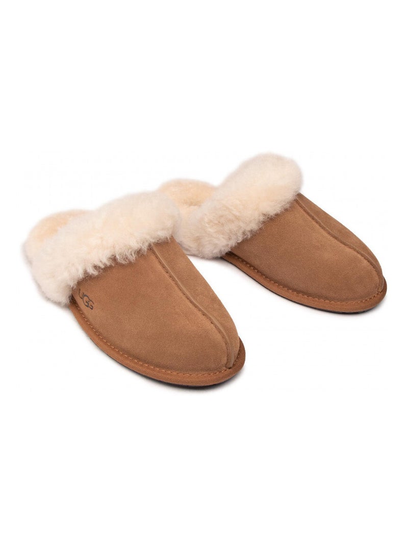 Chausson en Mouton ugg Marron - Kiabi