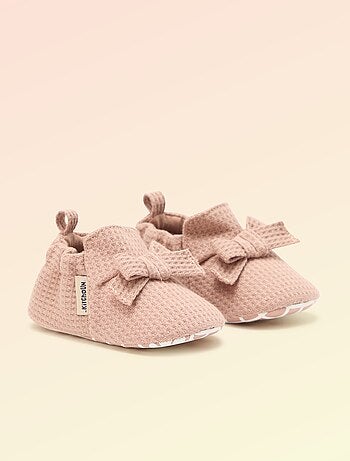 Chausson 'Kitchoun' détaillé en coton