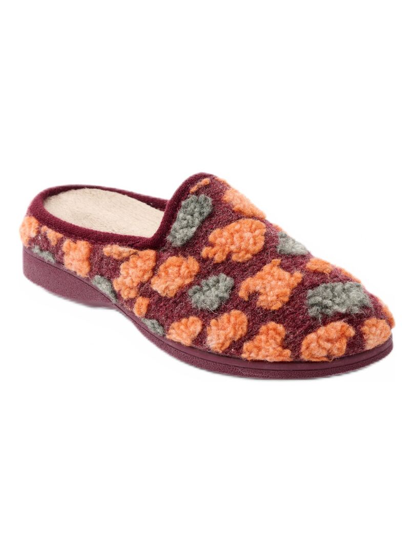 Baskets largeur confort lacées zippées Rouge