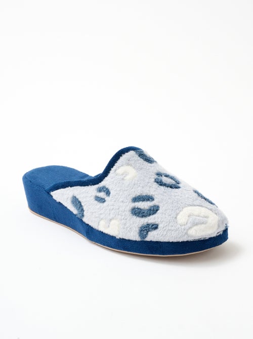 Chausson mules fantaisie, largeur confort - Afibel - Kiabi