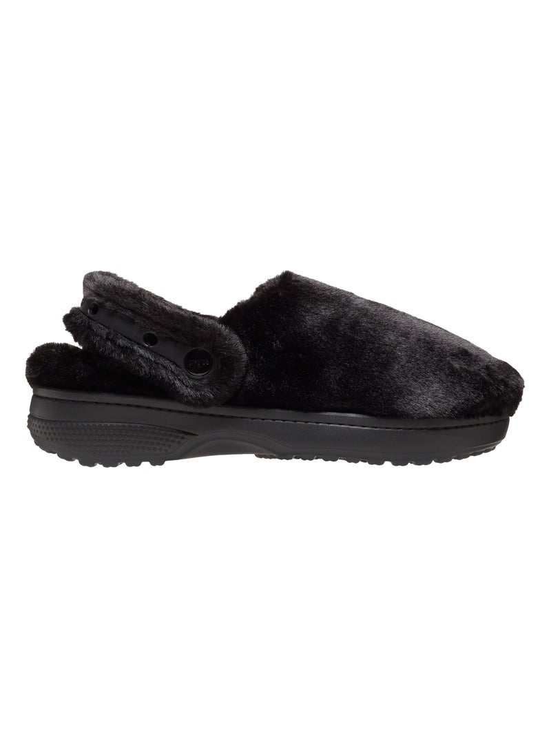 Chausson Plate à Enfiler Crocs Classic Unfurgettable Clog Noir - Kiabi