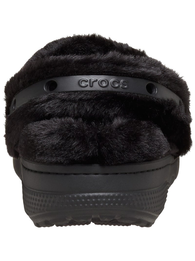 Chausson Plate à Enfiler Crocs Classic Unfurgettable Clog Noir - Kiabi