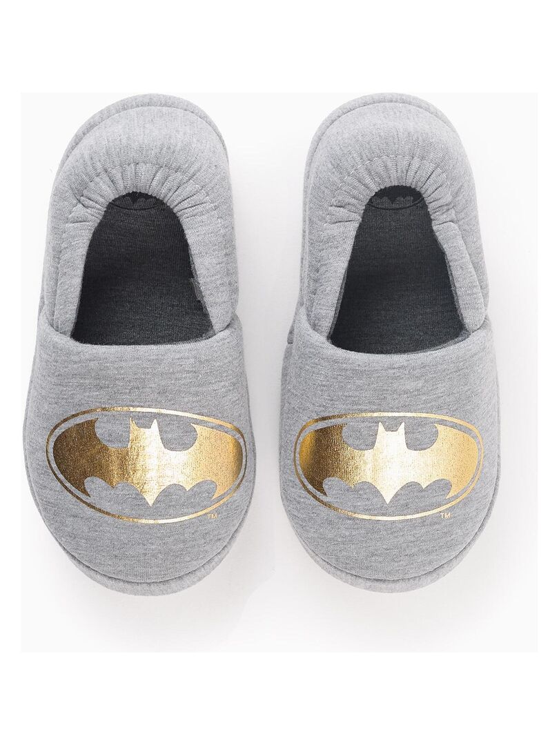 Chausson semelles antidérapantes, impression Batman WARNER BATMAN Gris foncé - Kiabi