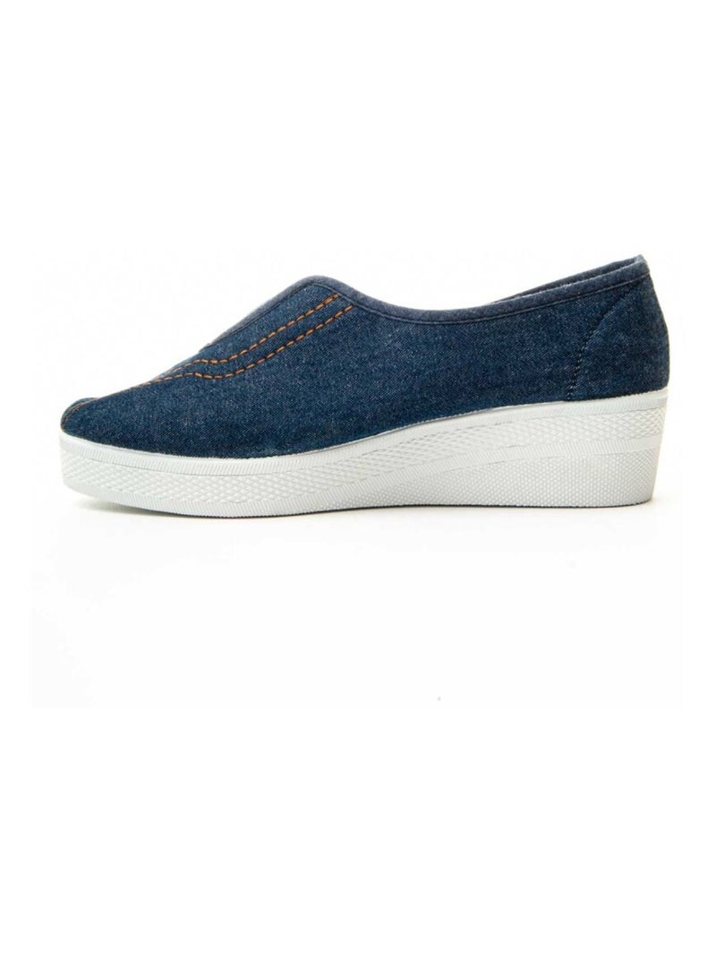 Chaussonne Fermée Textile Northome Bleu - Kiabi