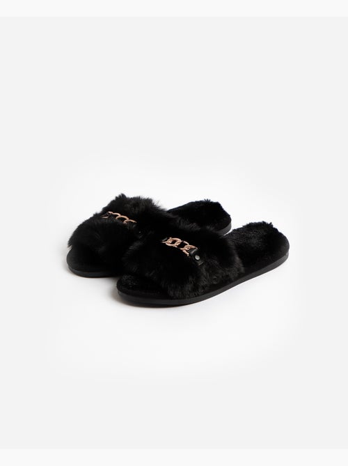Chaussons à chaîne pour femmes ADMAS - Kiabi Chaussons à chaîne pour femmes ADMAS - Kiabi