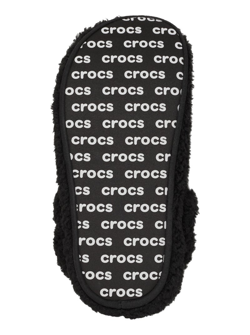 Chaussons à Enfiler Crocs Classic Cozzy Slipper Noir - Kiabi