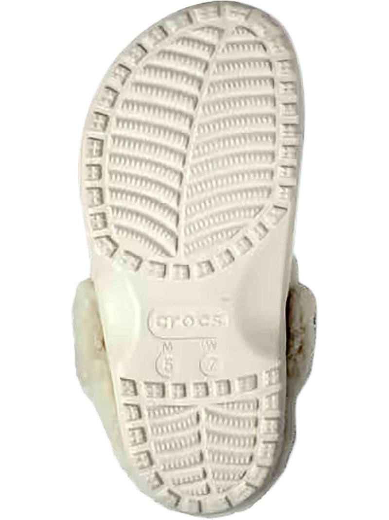 Chaussons à enfiler crocs classic unfurgattable animal clog Beige - Kiabi