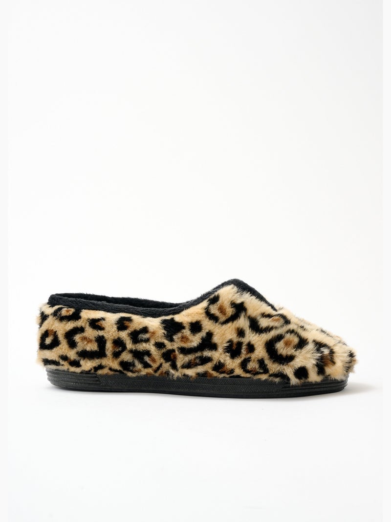 Chaussons à enfiler grande largeur - Afibel Multicolore - Kiabi