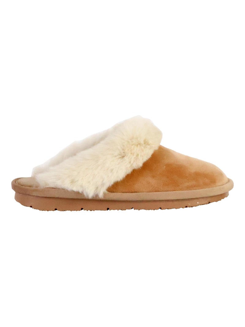 Chaussons à Enfiler Scholl Brienne Beige - Kiabi