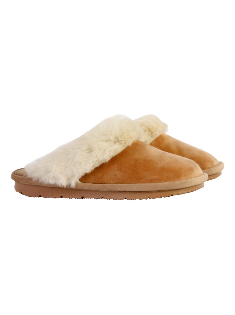 Chaussons à Enfiler Scholl Brienne Beige - Kiabi