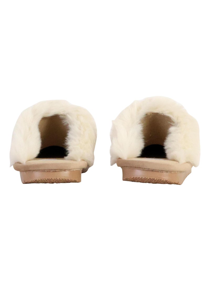 Chaussons à Enfiler Scholl Brienne Beige - Kiabi