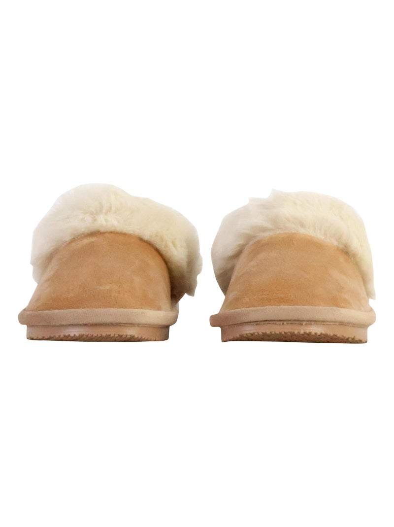 Chaussons à Enfiler Scholl Brienne Beige - Kiabi