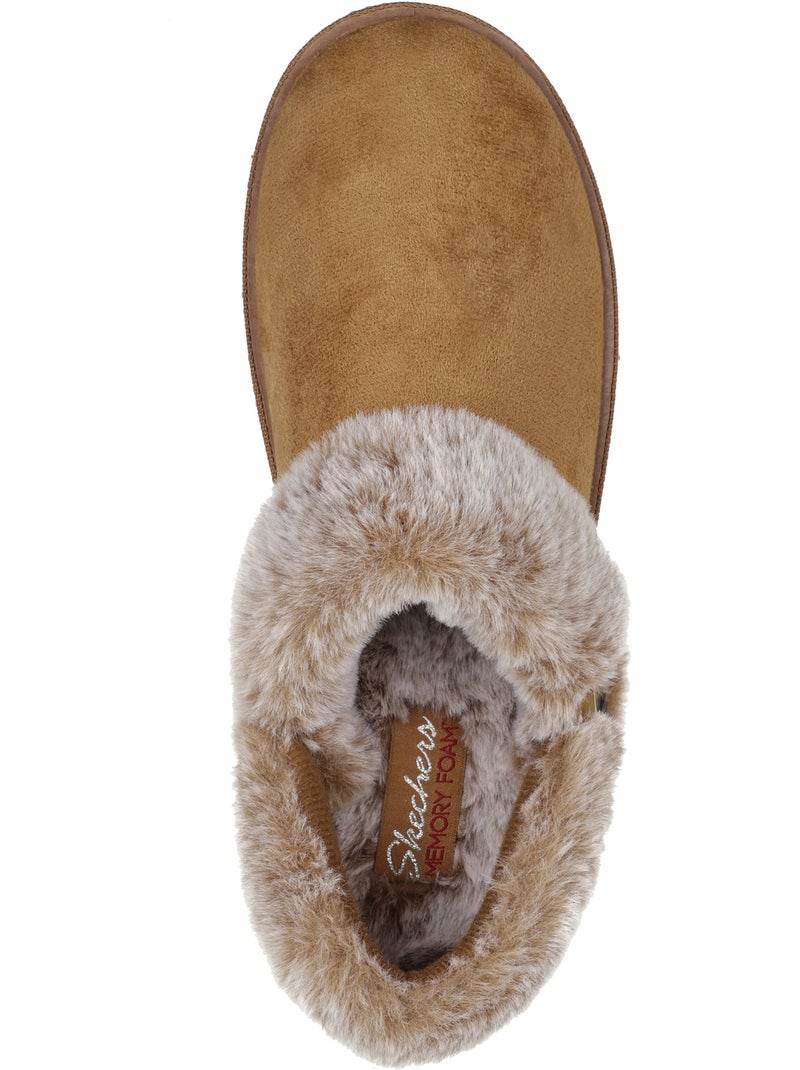 Chaussons à Enfiler Skechers Cozy Campfire Marron - Kiabi