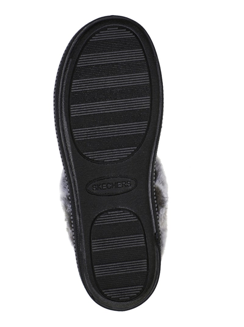Chaussons à Enfiler Skechers Cozy Campfire Noir - Kiabi