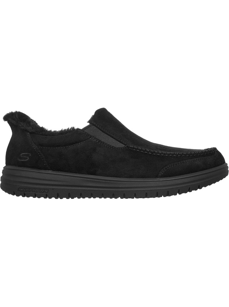 Chaussons à enfiler skechers murette-scofield Noir - Kiabi