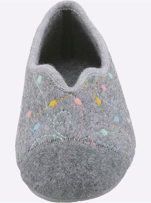 Chaussons à la coupe en v avec motif à pois colorés - taille standard - witt - Kiabi Chaussons à la coupe en v avec motif à pois colorés - taille standard - witt - Kiabi