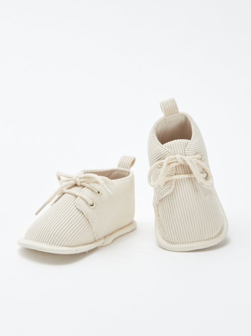 Chaussons à lacets - Kiabi