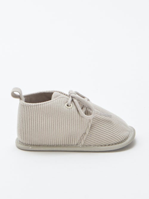 Chaussons à lacets - Kiabi