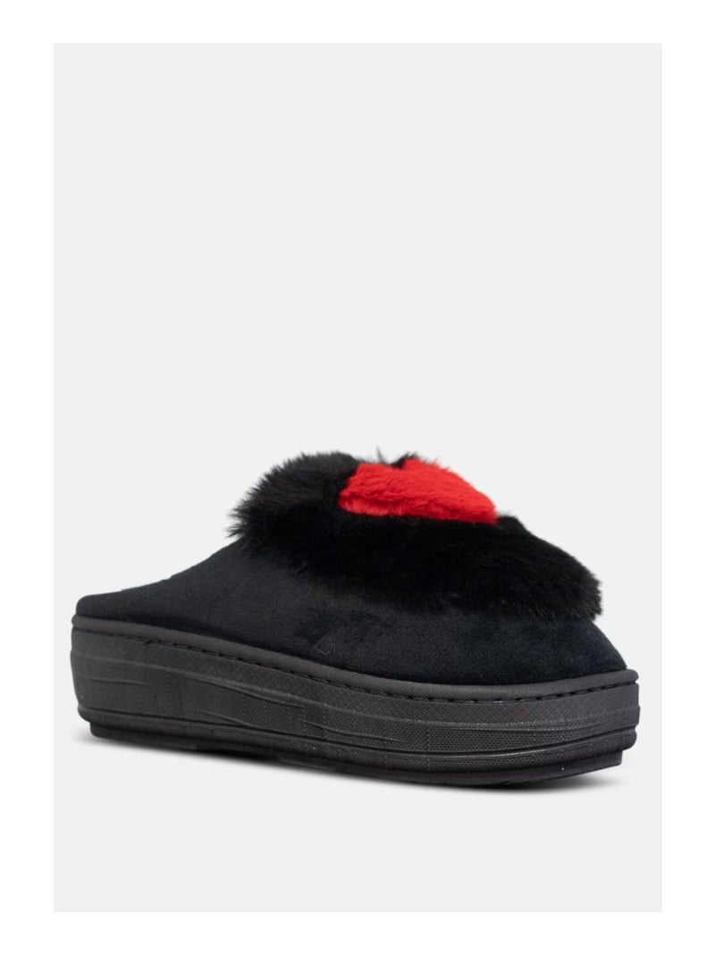 Chaussons à motifs Kebello Noir Noir - Kiabi