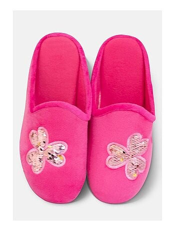Chaussons à motifs paillettes Kebello