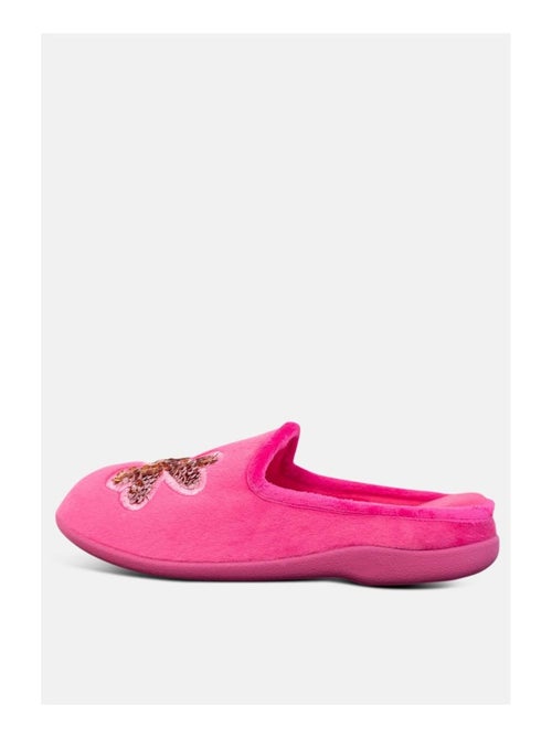 Chaussons à motifs paillettes Kebello - Kiabi