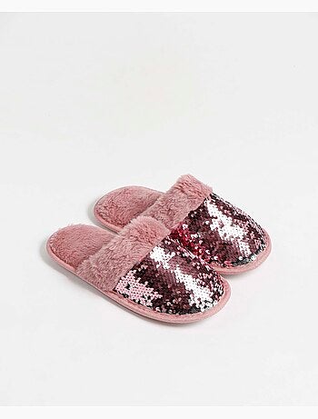 Chaussons à paillettes pour femmes ADMAS