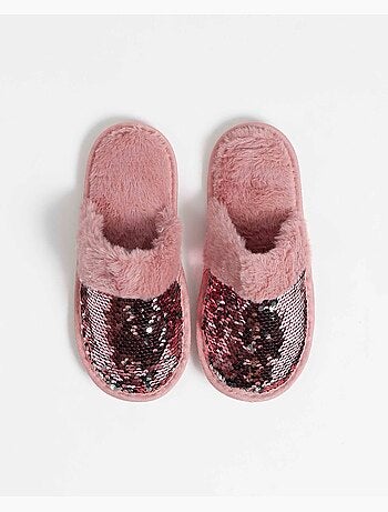 Chaussons à paillettes pour femmes ADMAS