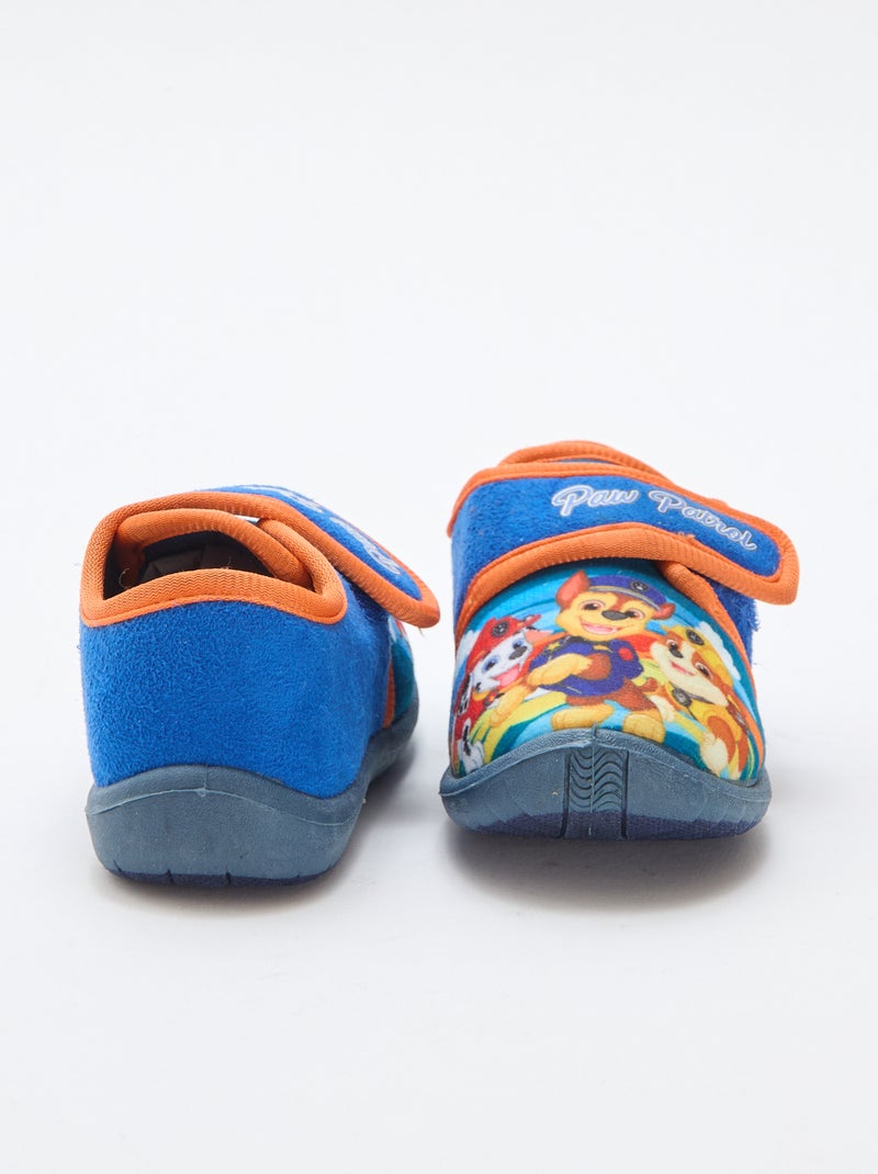 Chaussons à scratch 'Pat' patrouille' Bleu - Kiabi