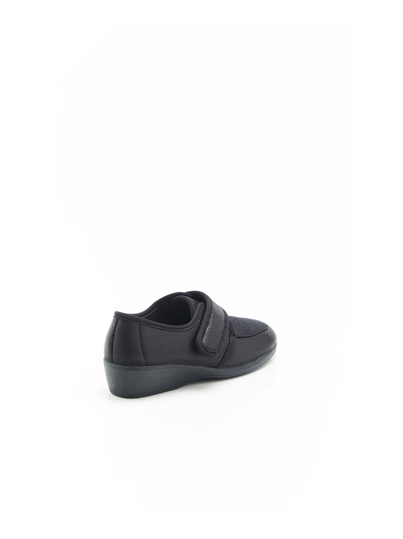Chaussons à scratch Piedical - Damart Noir - Kiabi