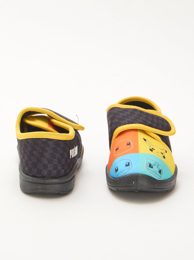 Chaussons à scratchs 'Pokémon' Noir - Kiabi