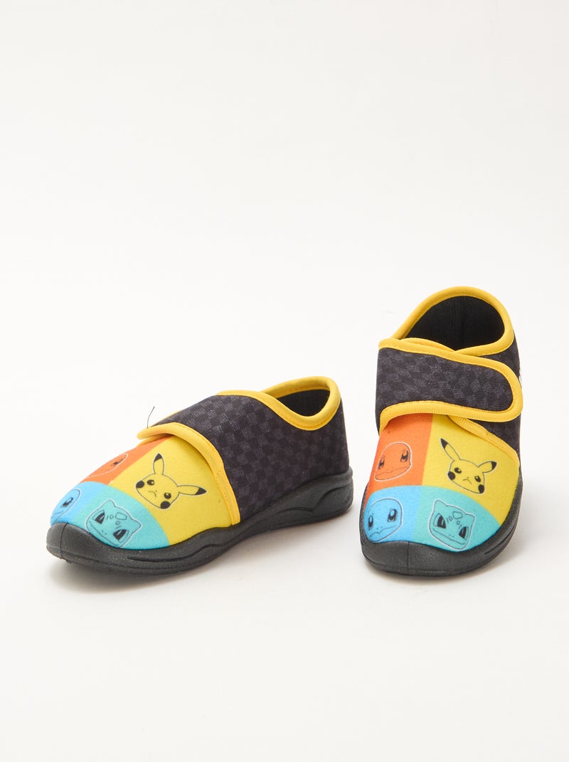 Chaussons à scratchs 'Pokémon' Noir - Kiabi