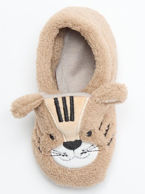 Chaussons animaux chauds - Kiabi Chaussons animaux chauds - Kiabi