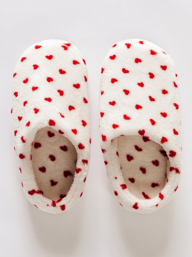 Chaussons Anis - RougeGorge Lingerie Blanc Multicolore - Kiabi