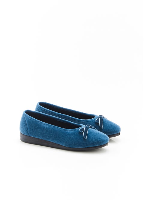 Chaussons aspect velours - Damart - Kiabi