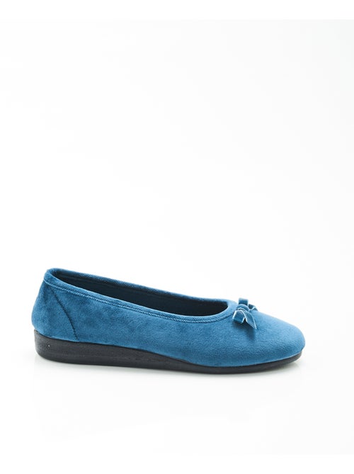 Chaussons aspect velours - Damart - Kiabi